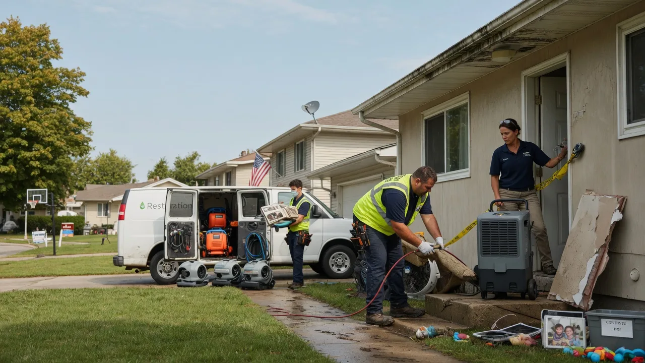 Water Damage Restoration in Bakersfield, MO near me